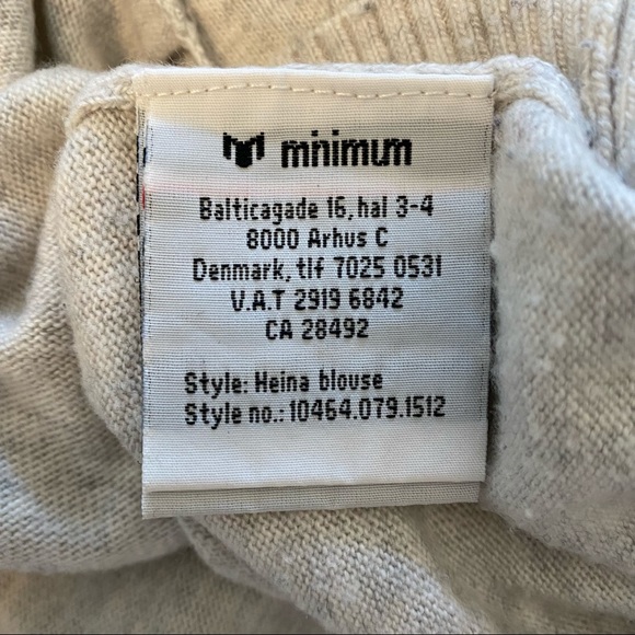 Minimum crew neck sweater with pockets - Picture 11 of 12